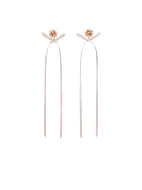 (NWT) SIMONE ROCHA
Pink Bow Ribbon Stud Earrings